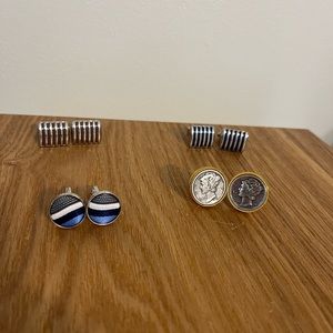 Set of 4 cuff links
